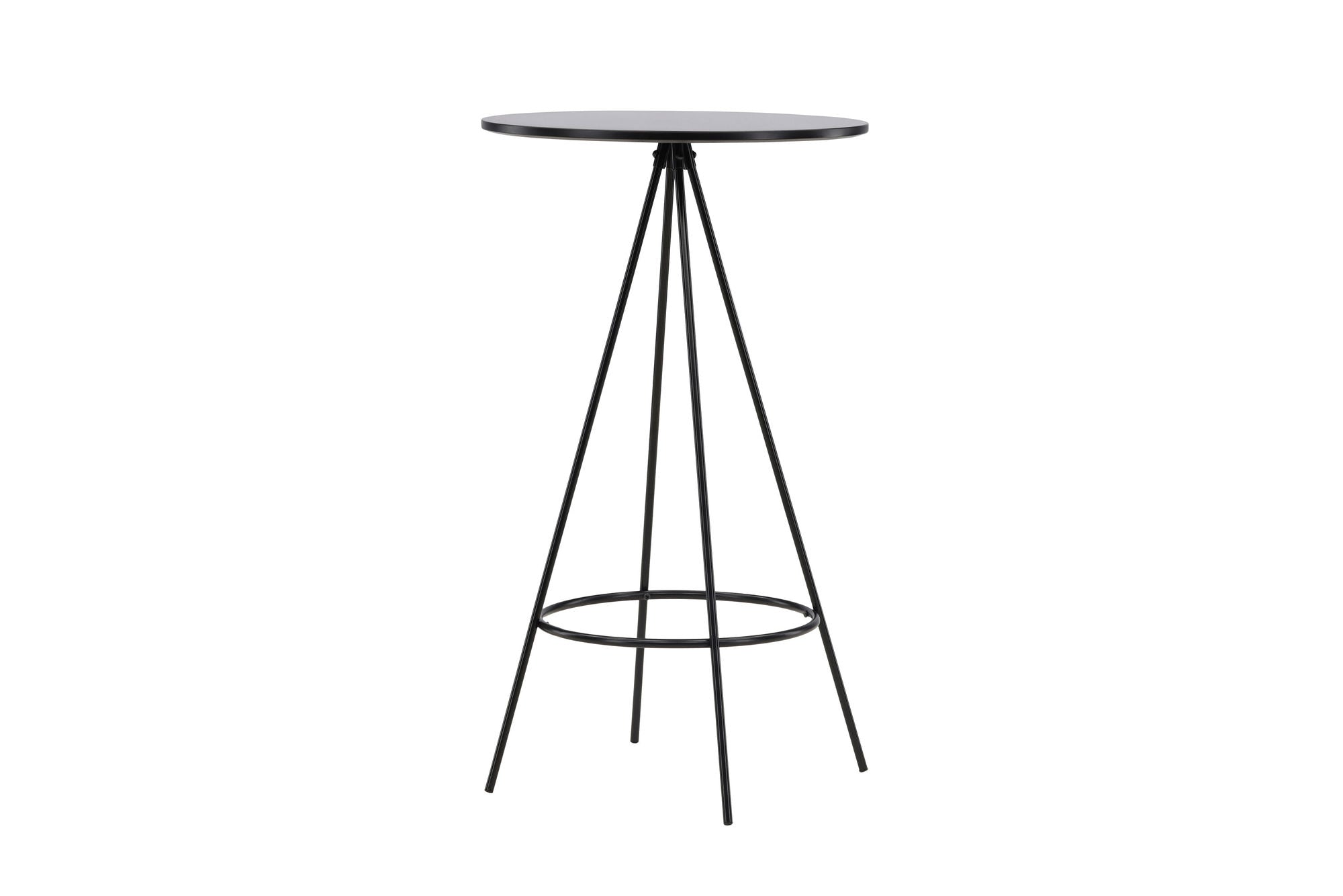 Bistro Barbord ø60, Svart