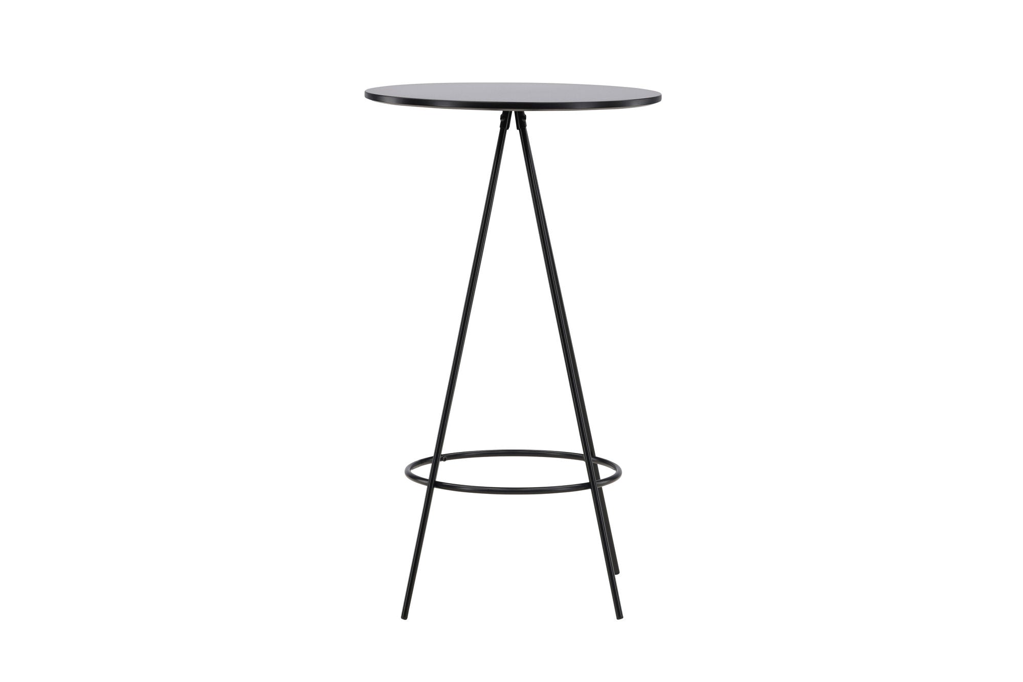 Bistro Barbord ø60, Svart