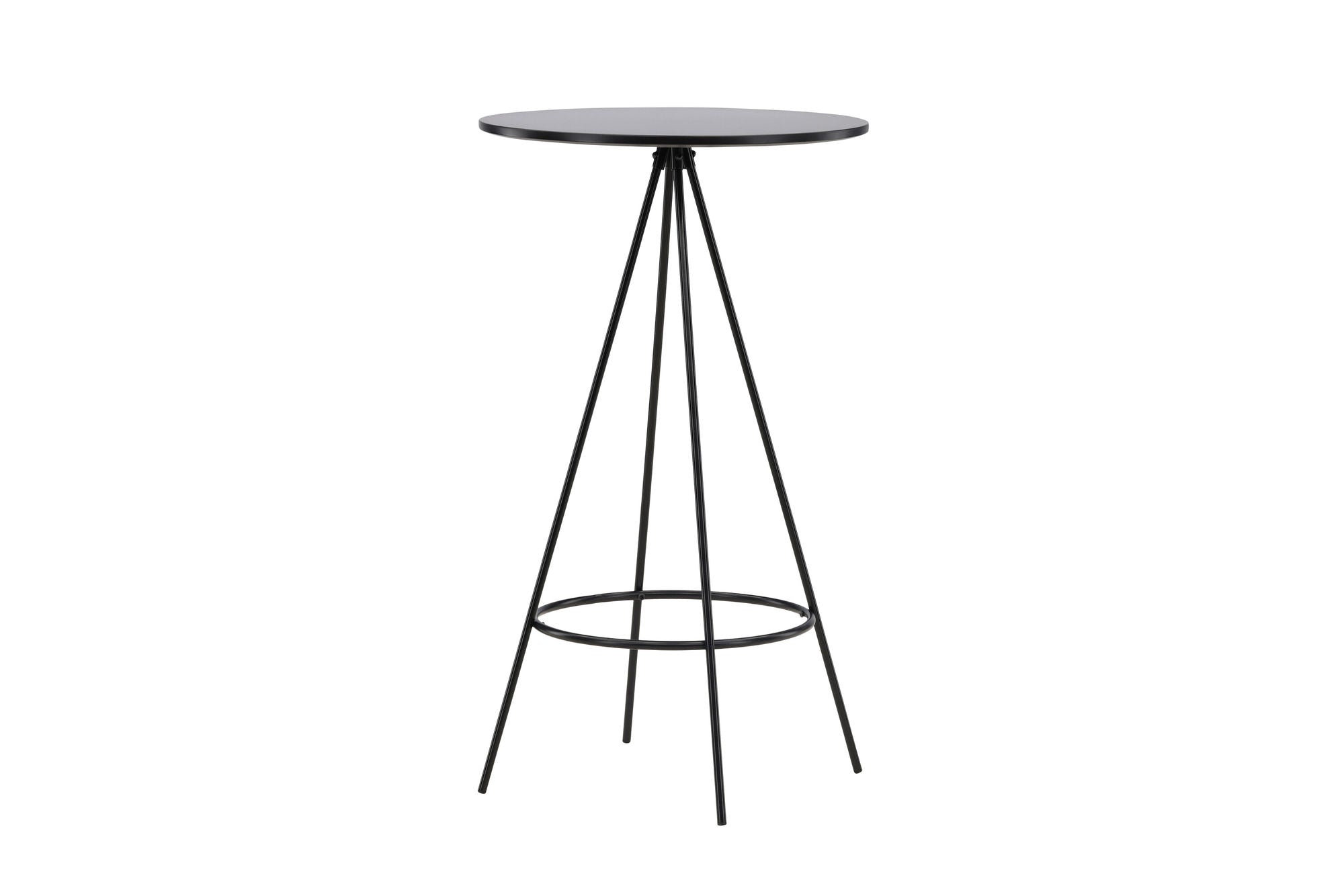 Bistro Barbord ø60, Svart
