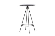Bistro Barbord ø60, Svart
