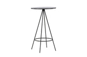 Bistro Barbord ø60, Svart