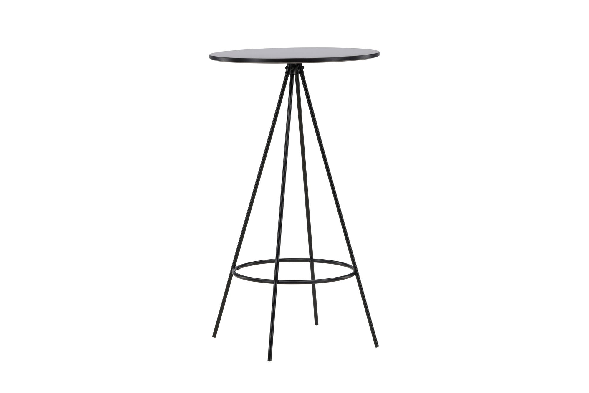 Bistro Barbord ø60, Svart