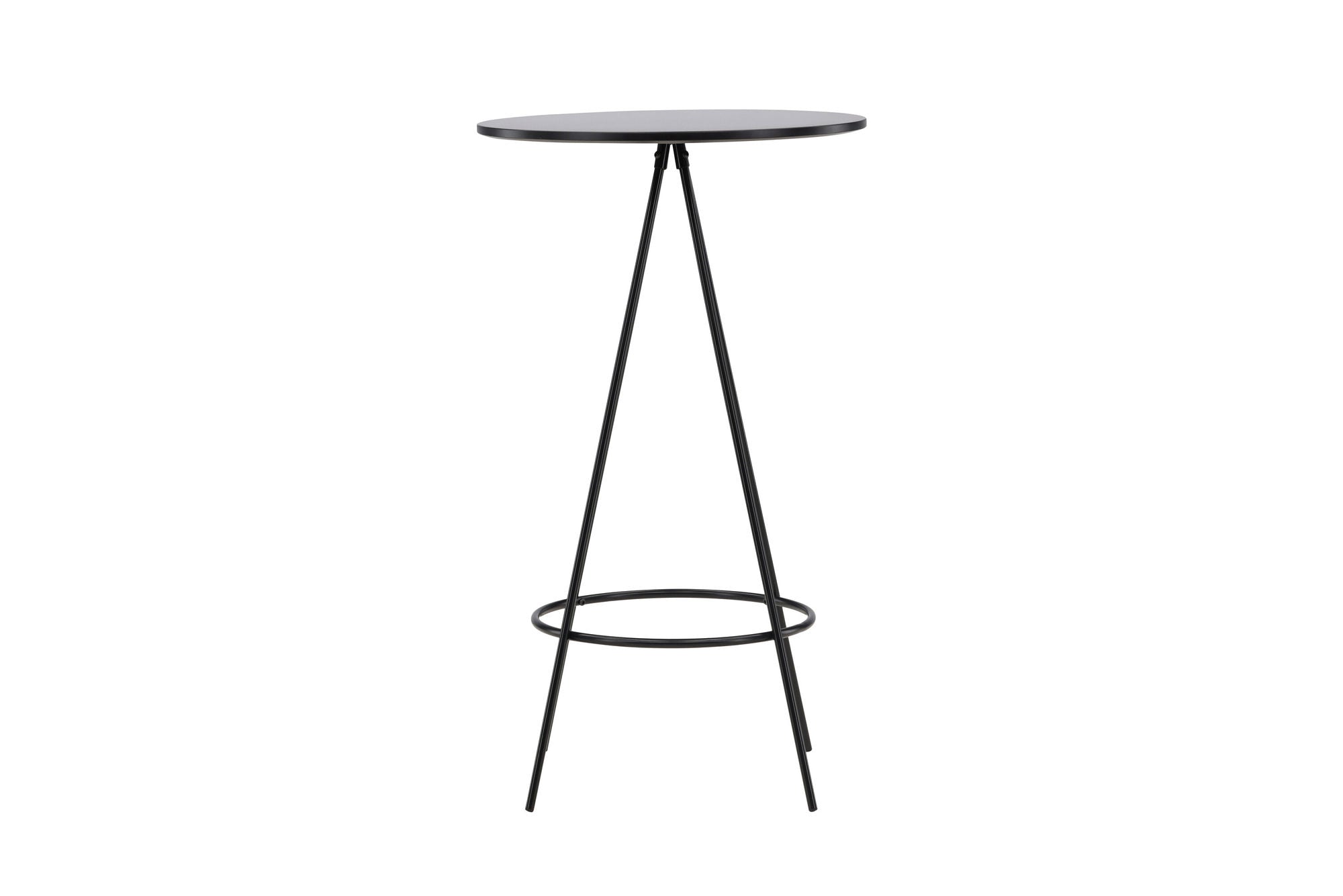 Bistro Barbord ø60, Svart
