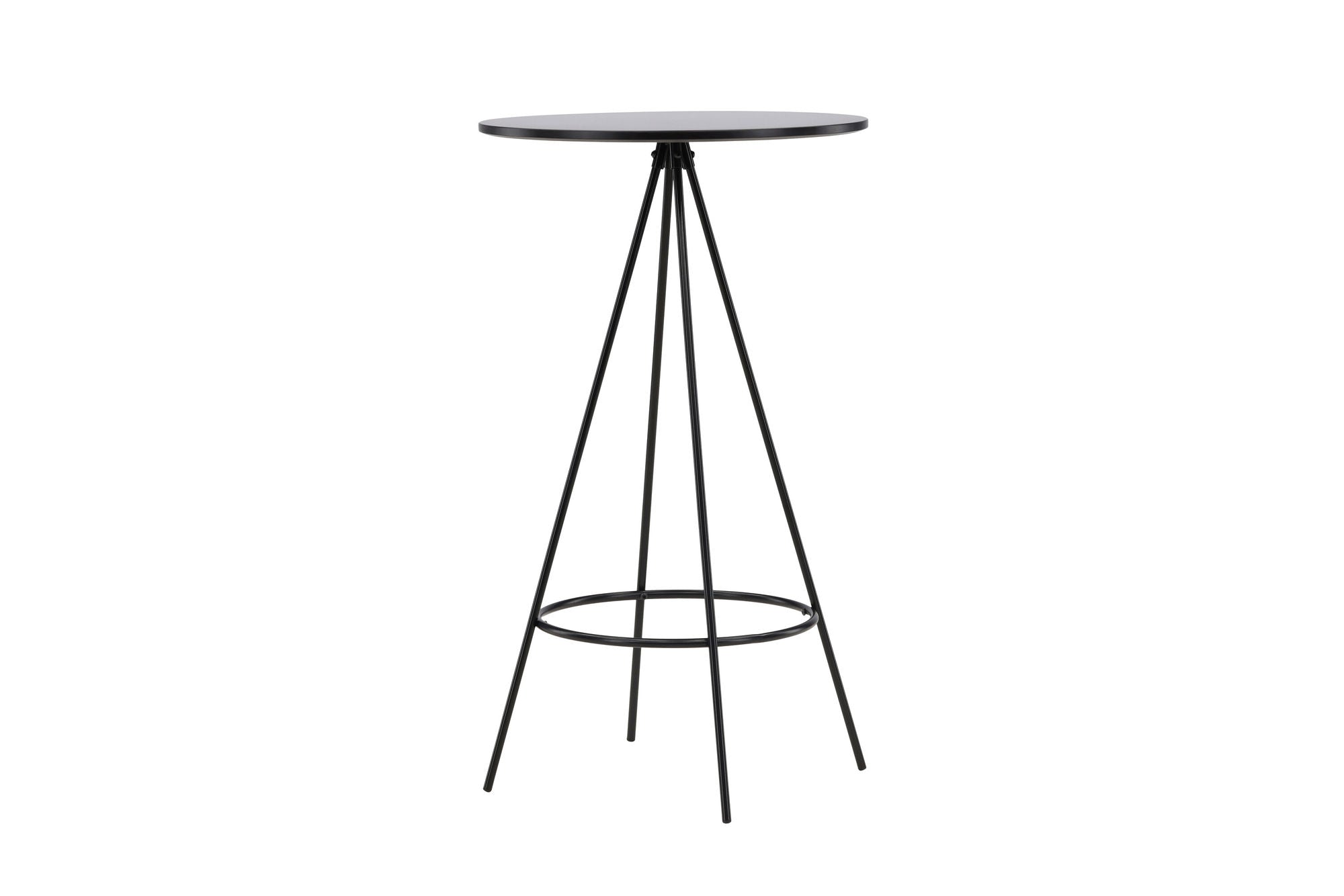 Bistro Barbord ø60, Svart