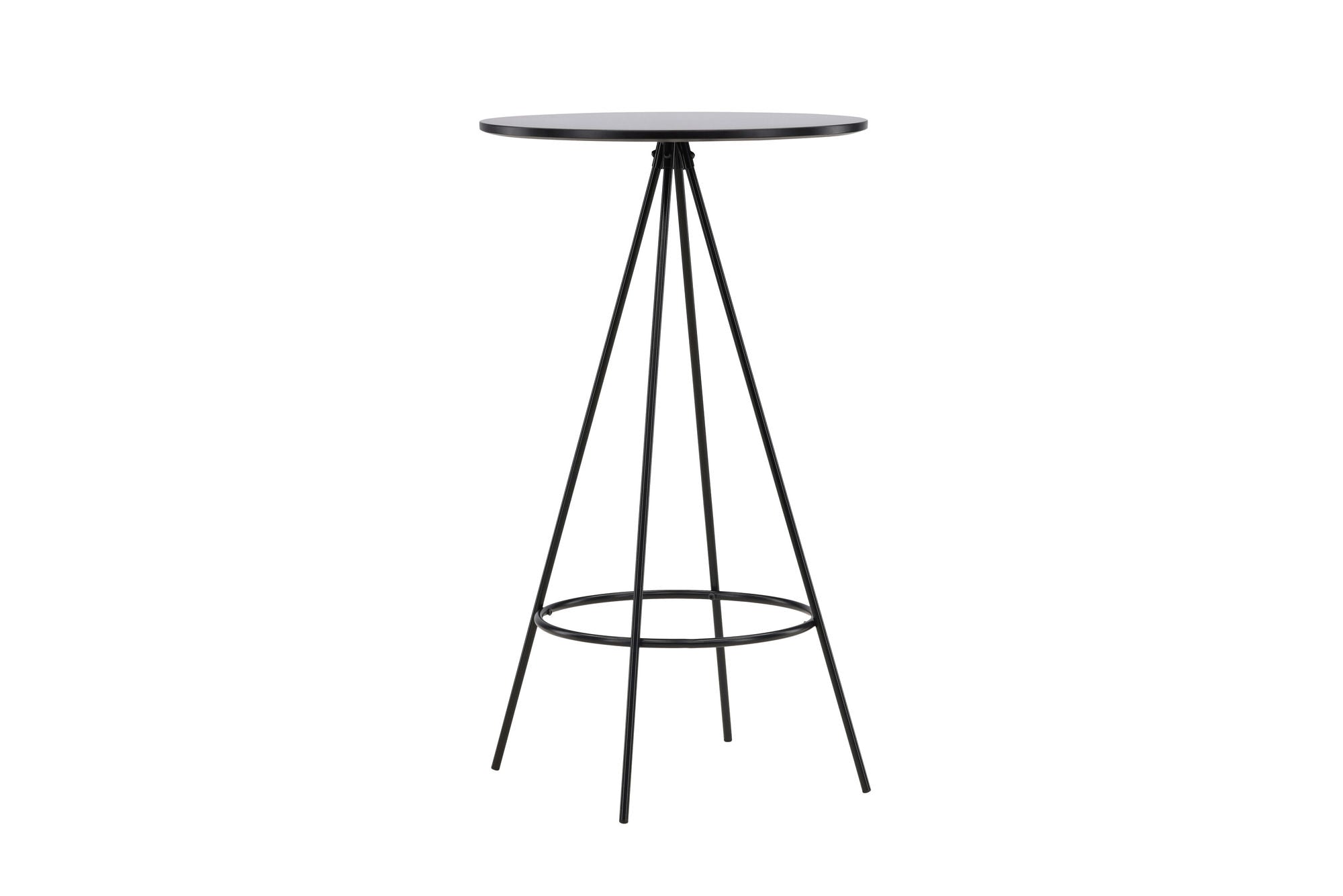 Bistro Barbord ø60, Svart