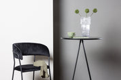 Bistro Barbord ø60, Svart