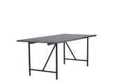 Astrid Matbord 90 x 200, Svart