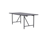 Astrid Matbord 90 x 200, Svart
