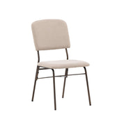 Seda Matstol Beige, 2-Pack