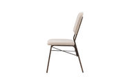 Seda Matstol Beige, 2-Pack