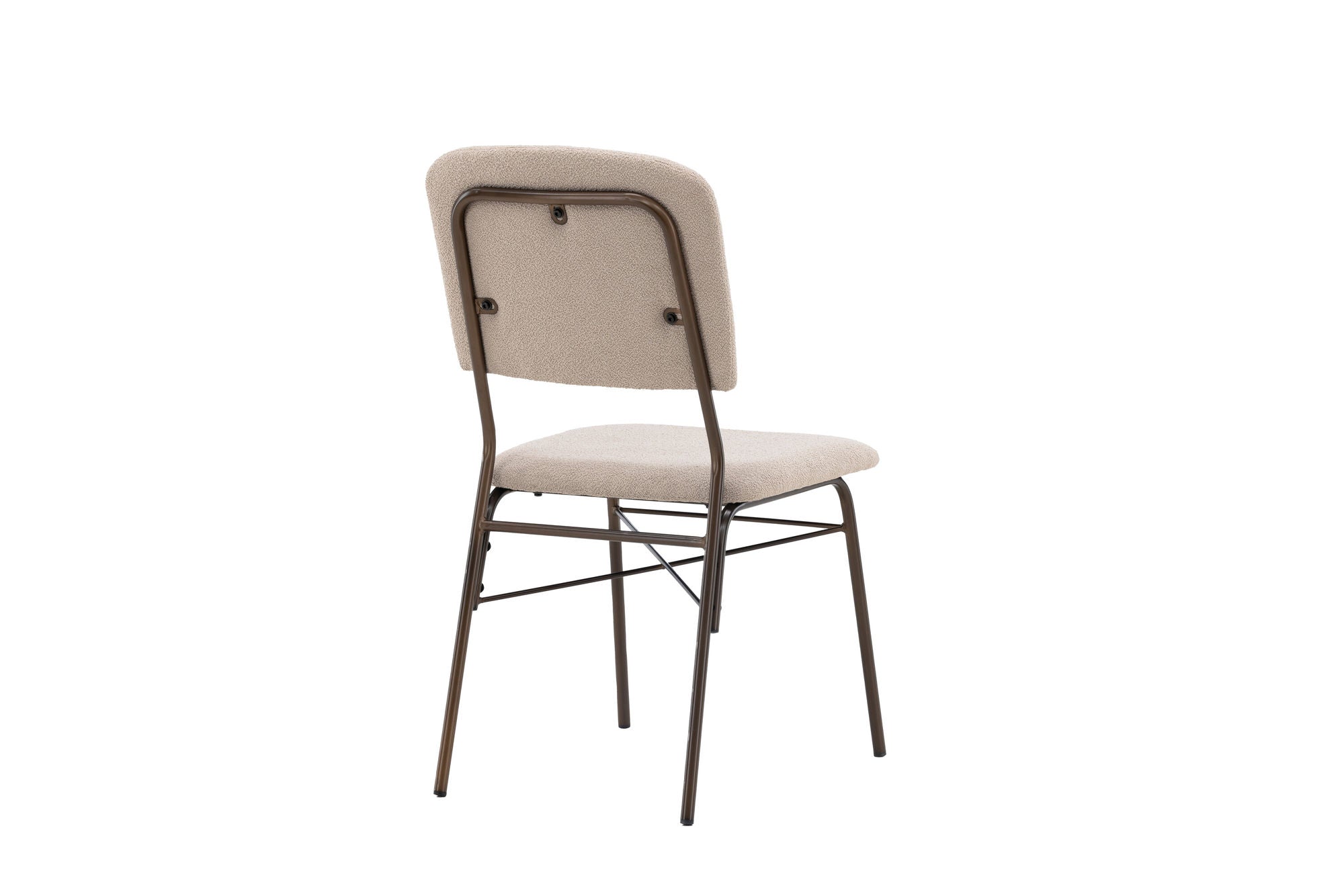 Seda Matstol Beige, 2-Pack