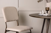 Seda Matstol Beige, 2-Pack