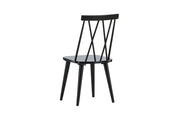 Mariette Matstol Svart, 2-Pack