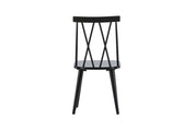 Mariette Matstol Svart, 2-Pack