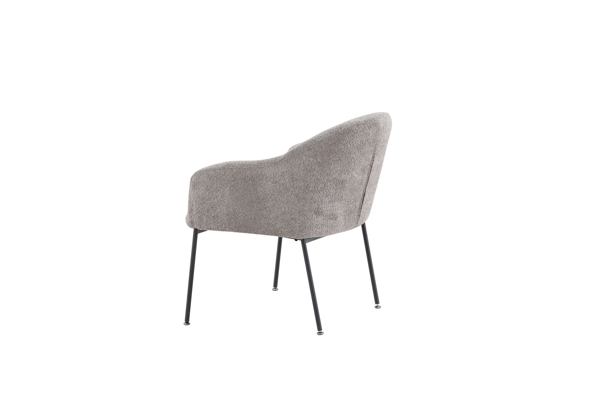 Cilla Fåtölj Bouclé, Grå
