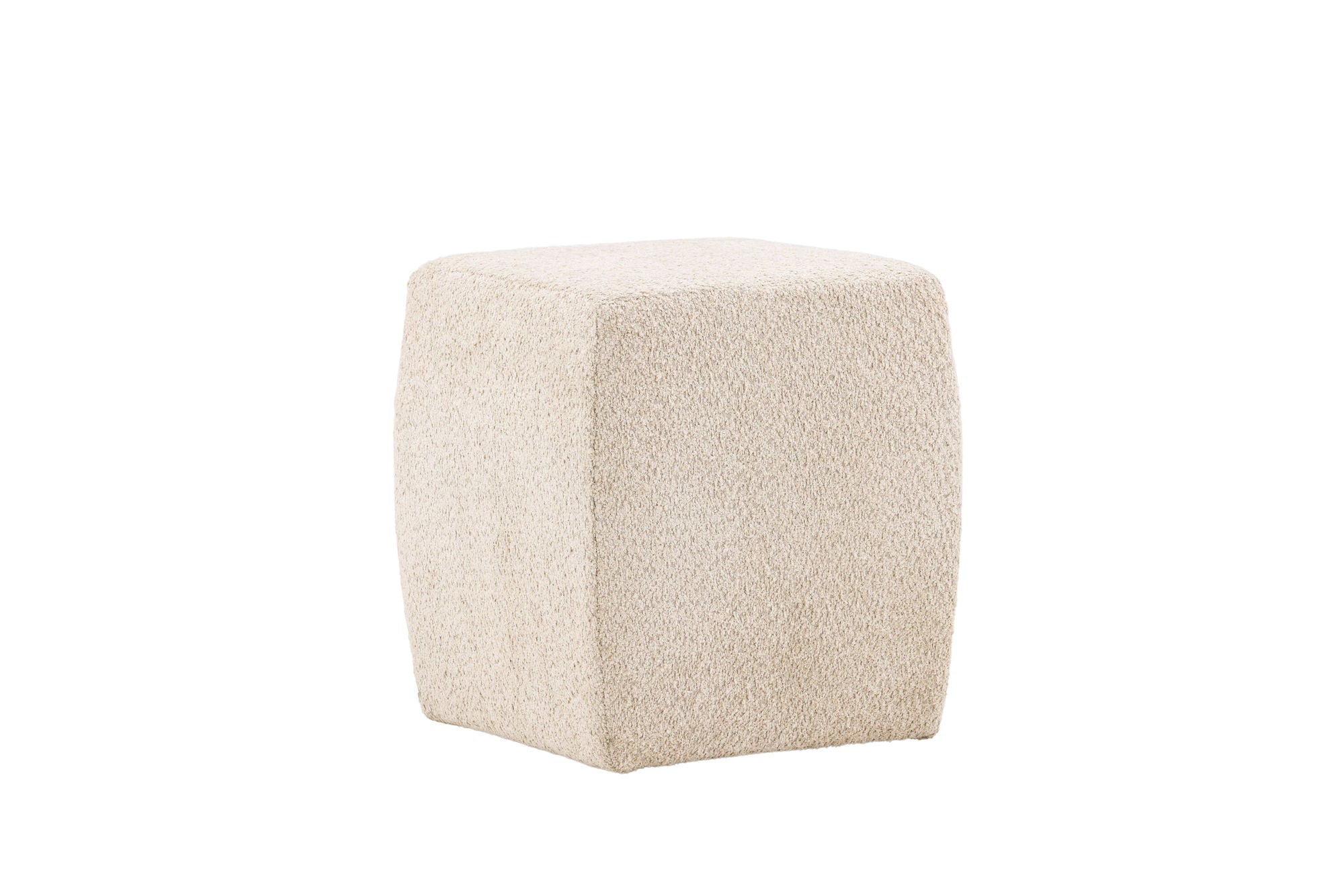Neapel Sittpuff Bouclé, Beige