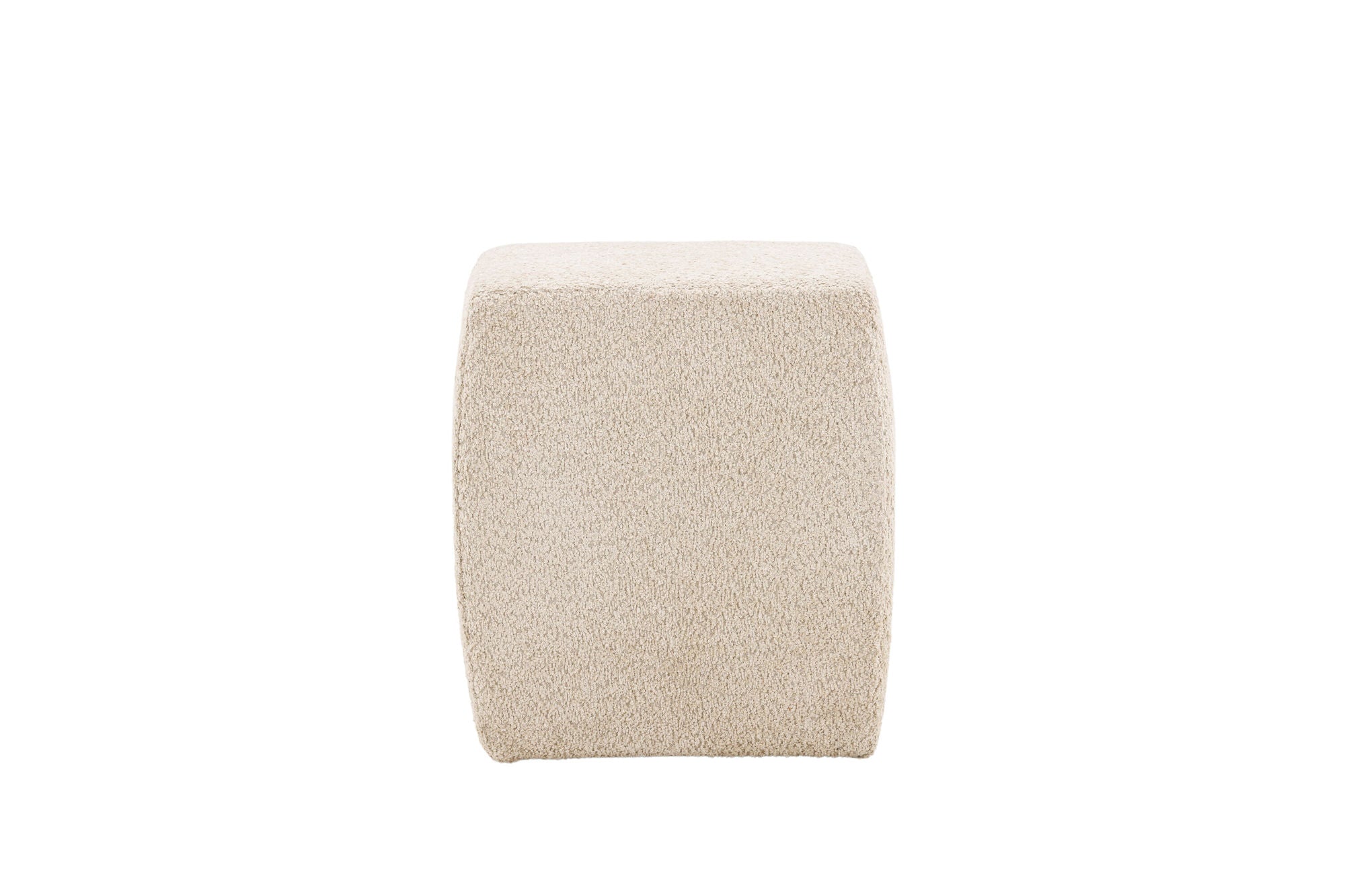 Neapel Sittpuff Bouclé, Beige