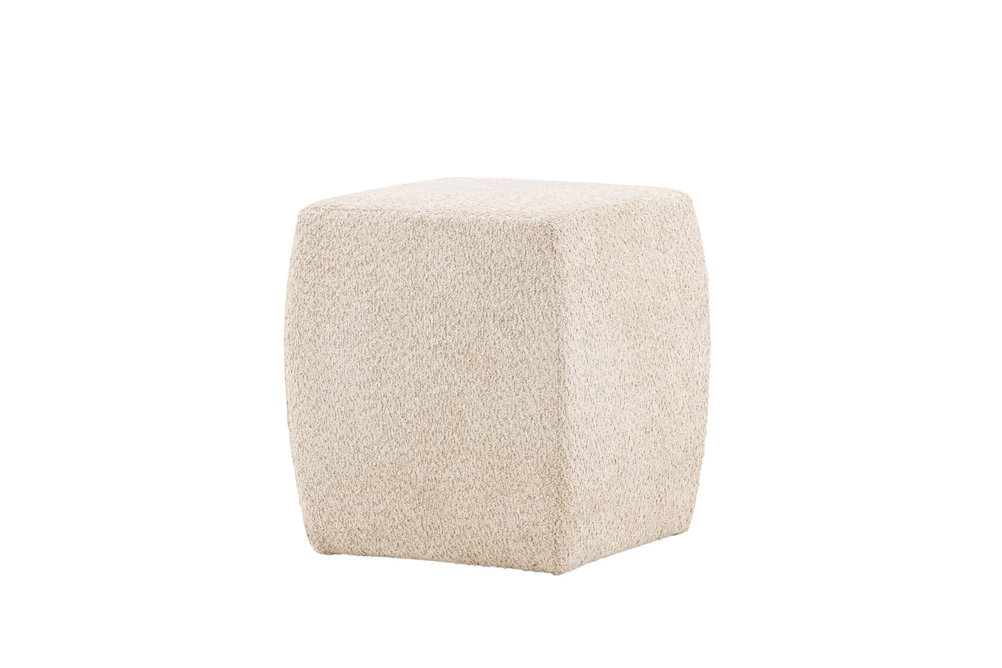Neapel Sittpuff Bouclé, Beige