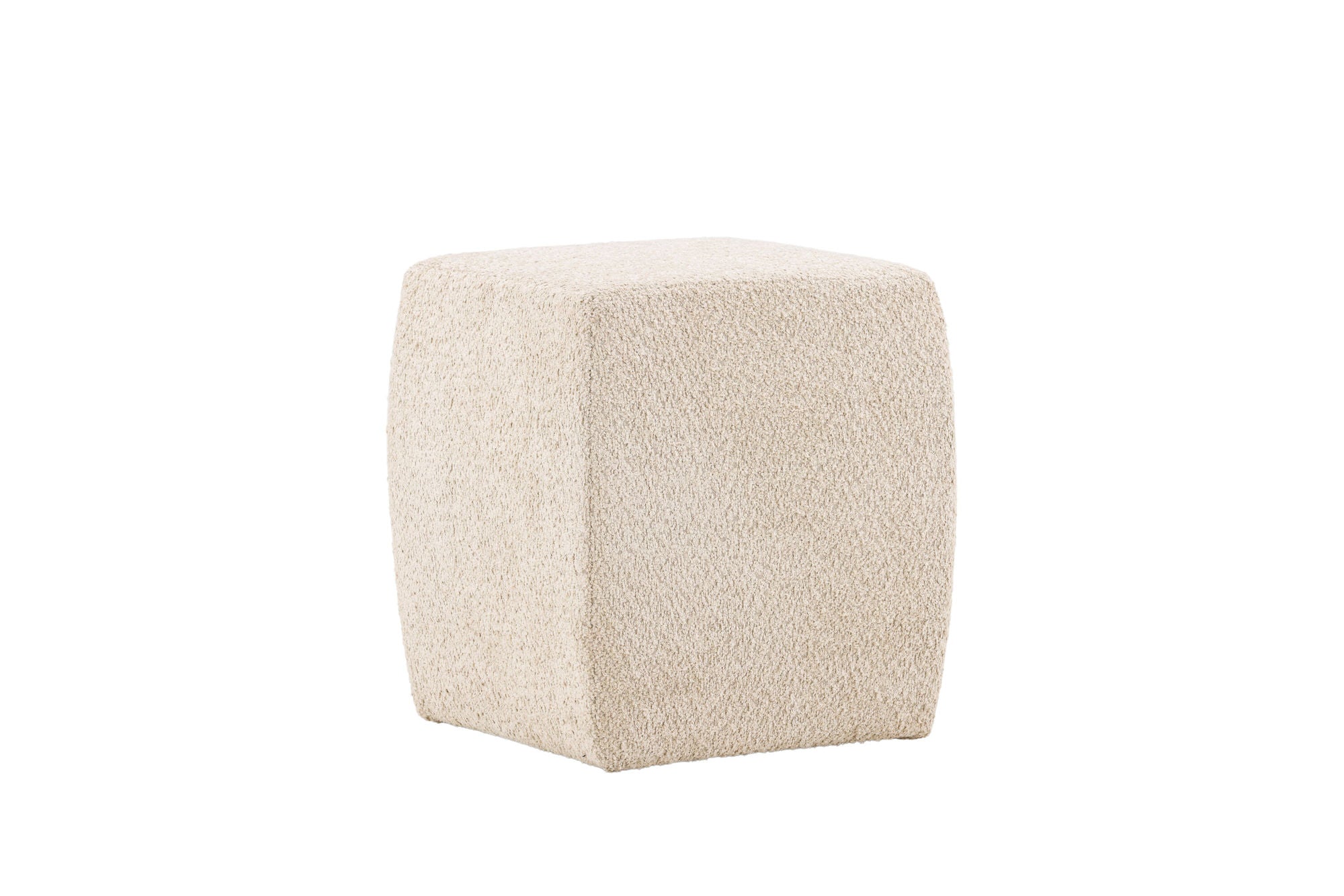 Neapel Sittpuff Bouclé, Beige