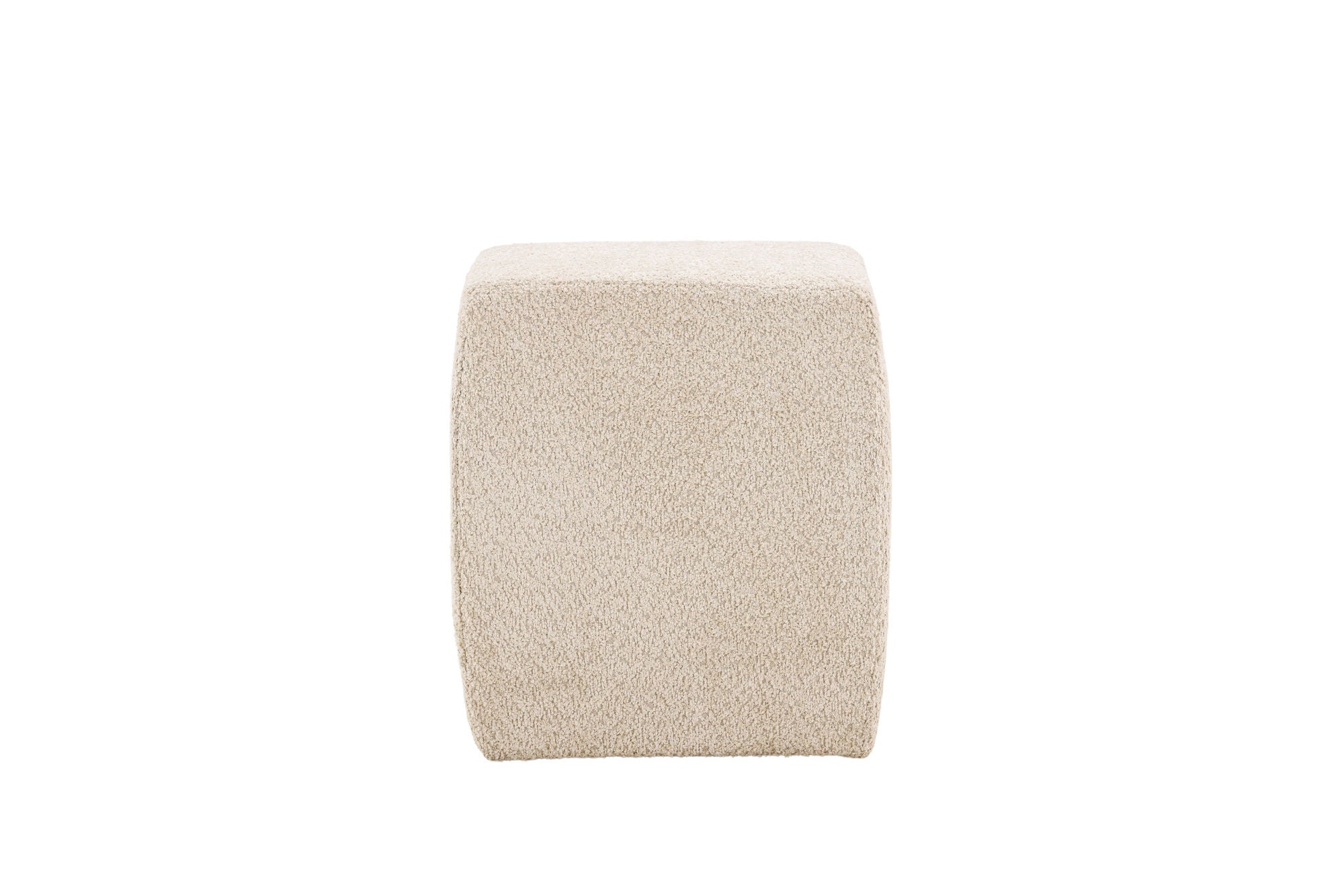 Neapel Sittpuff Bouclé, Beige