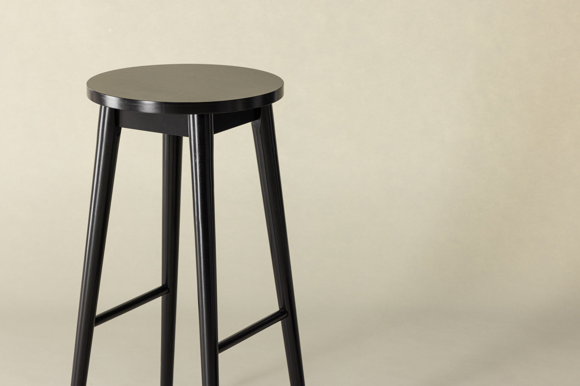 Mollösand Barstol 2-Pack, Svart