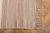 Nico Bomullsmatta 80x250, Beige