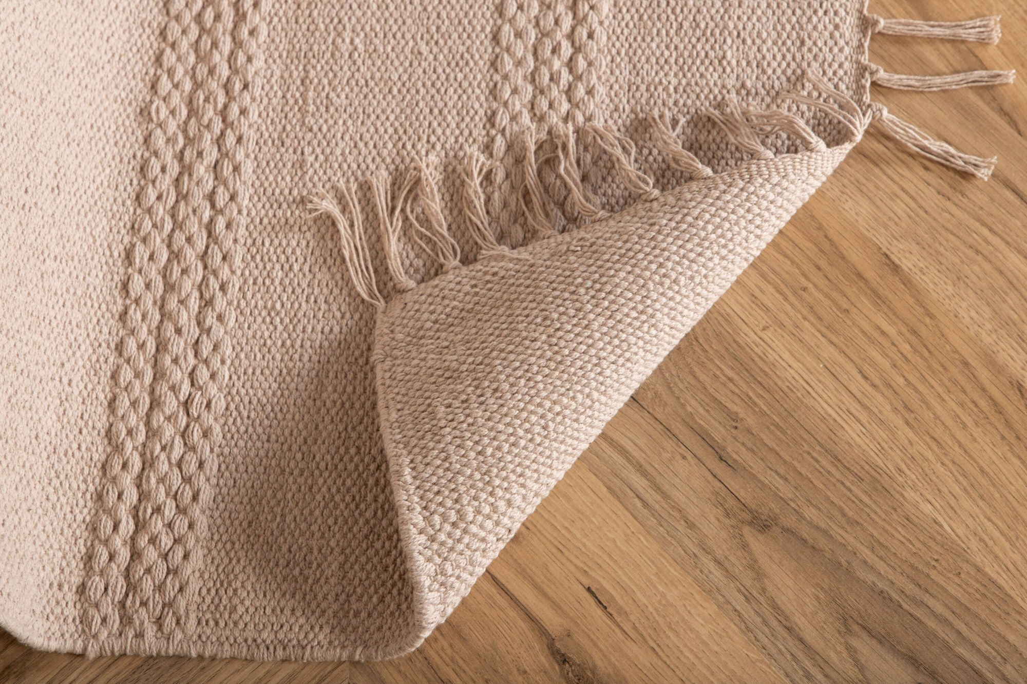 Nico Bomullsmatta 80x250, Beige