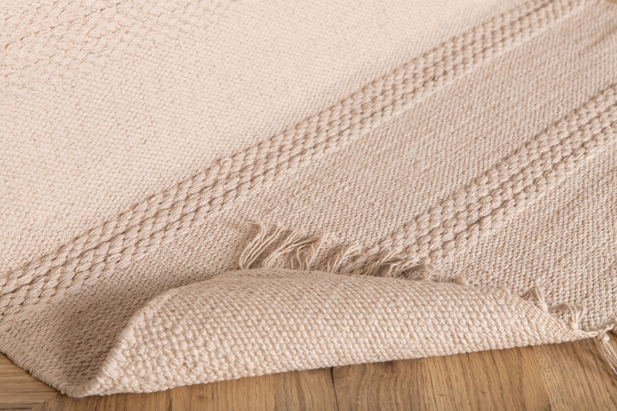 Nico Bomullsmatta 80x250, Beige