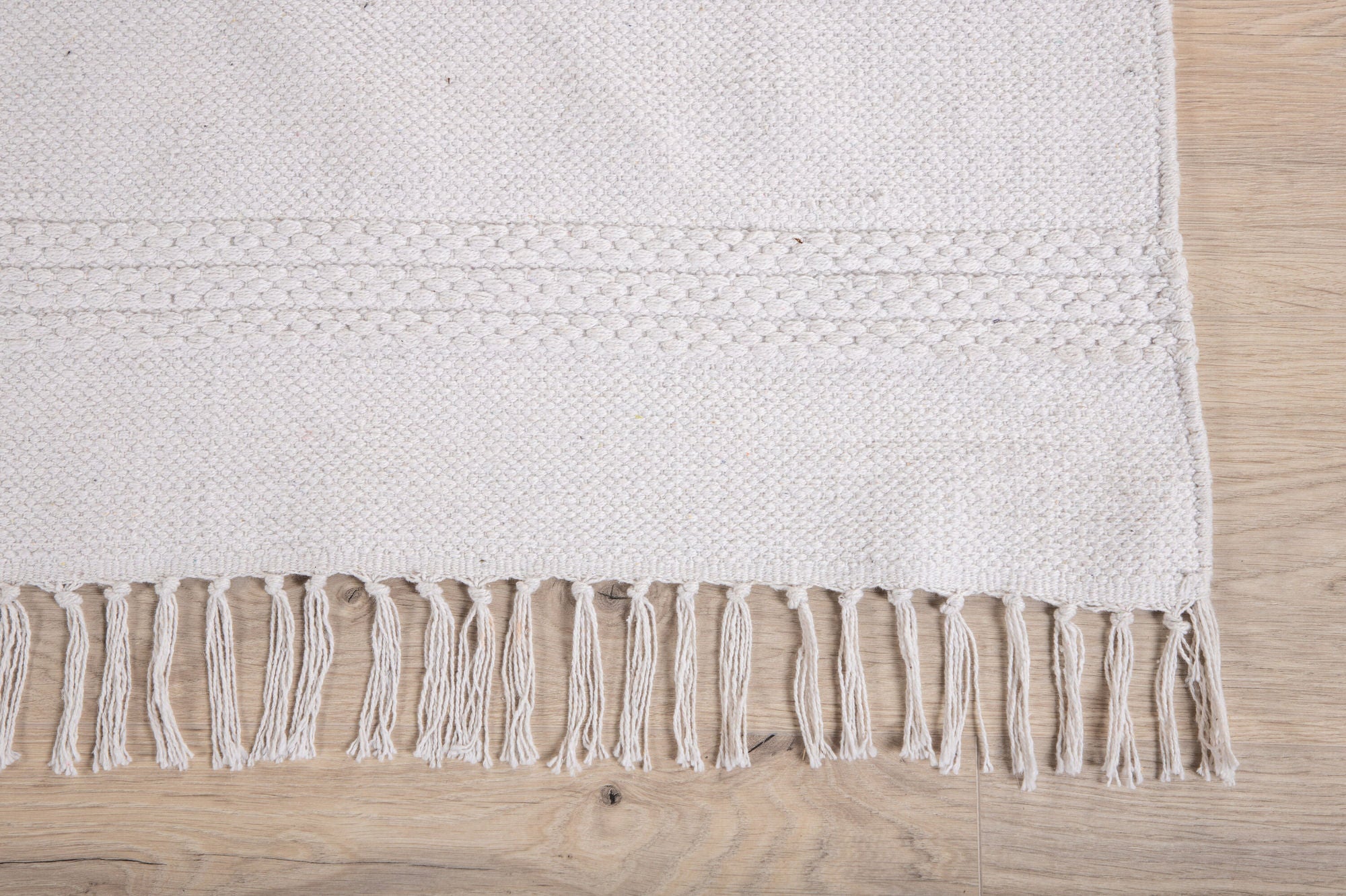 Nico Bomullsmatta 200x300, Offwhite
