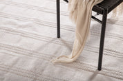 Nico Bomullsmatta 200x300, Offwhite