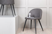 Stitches Matstol Grå, 2-Pack