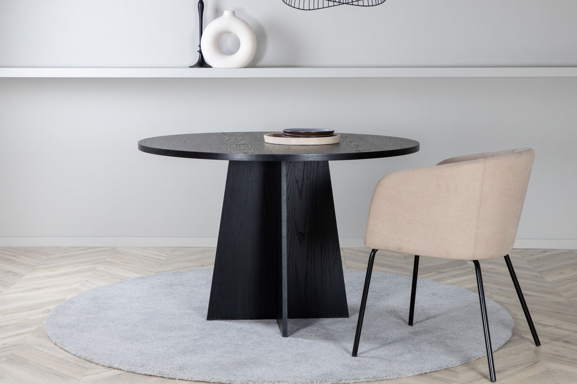 Bell Matbord Ø110, Svart