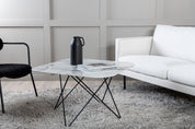 Soffbord Marmor, Vit