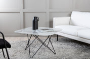 Soffbord Marmor, Vit