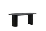 Bianca Matbord 200 x 90, Svart