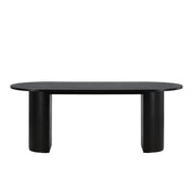 Bianca Matbord 200 x 90, Svart