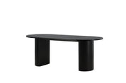 Bianca Matbord 200 x 90, Svart
