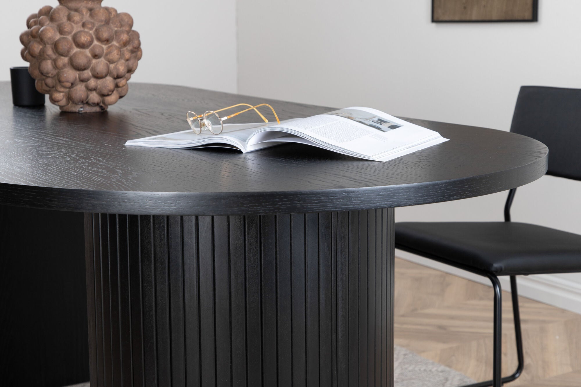 Bianca Matbord 200 x 90, Svart