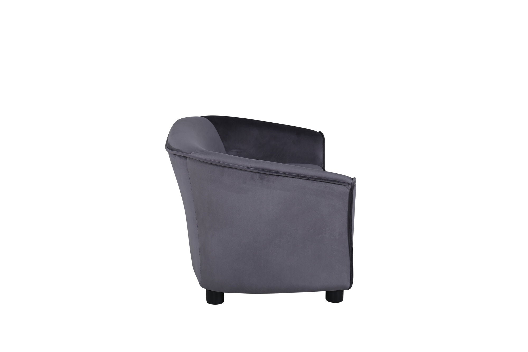 Måna Barnsoffa Sammet, Grå