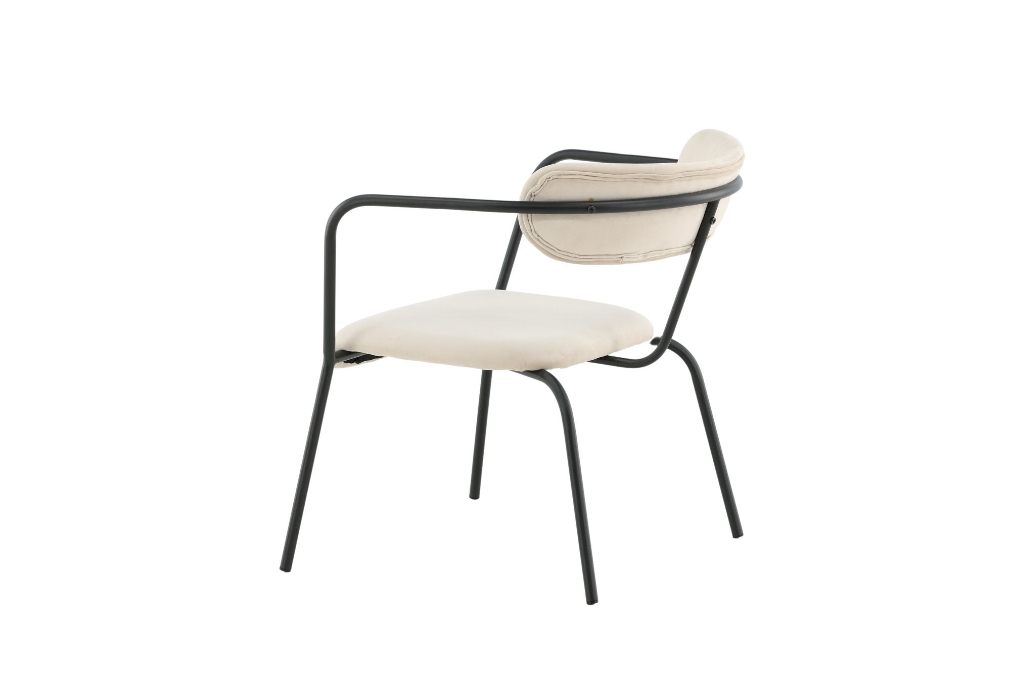 Dana Fåtölj Sammet, Beige