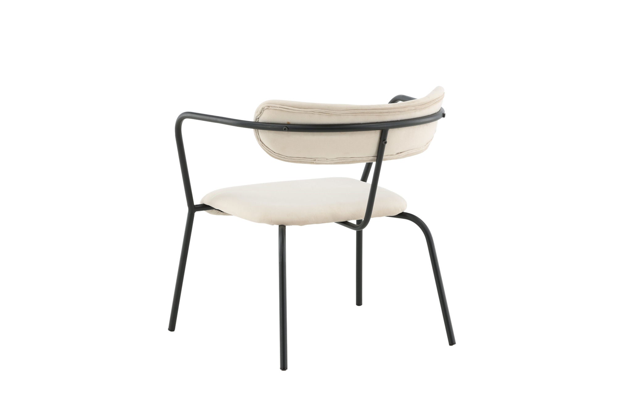 Dana Fåtölj Sammet, Beige