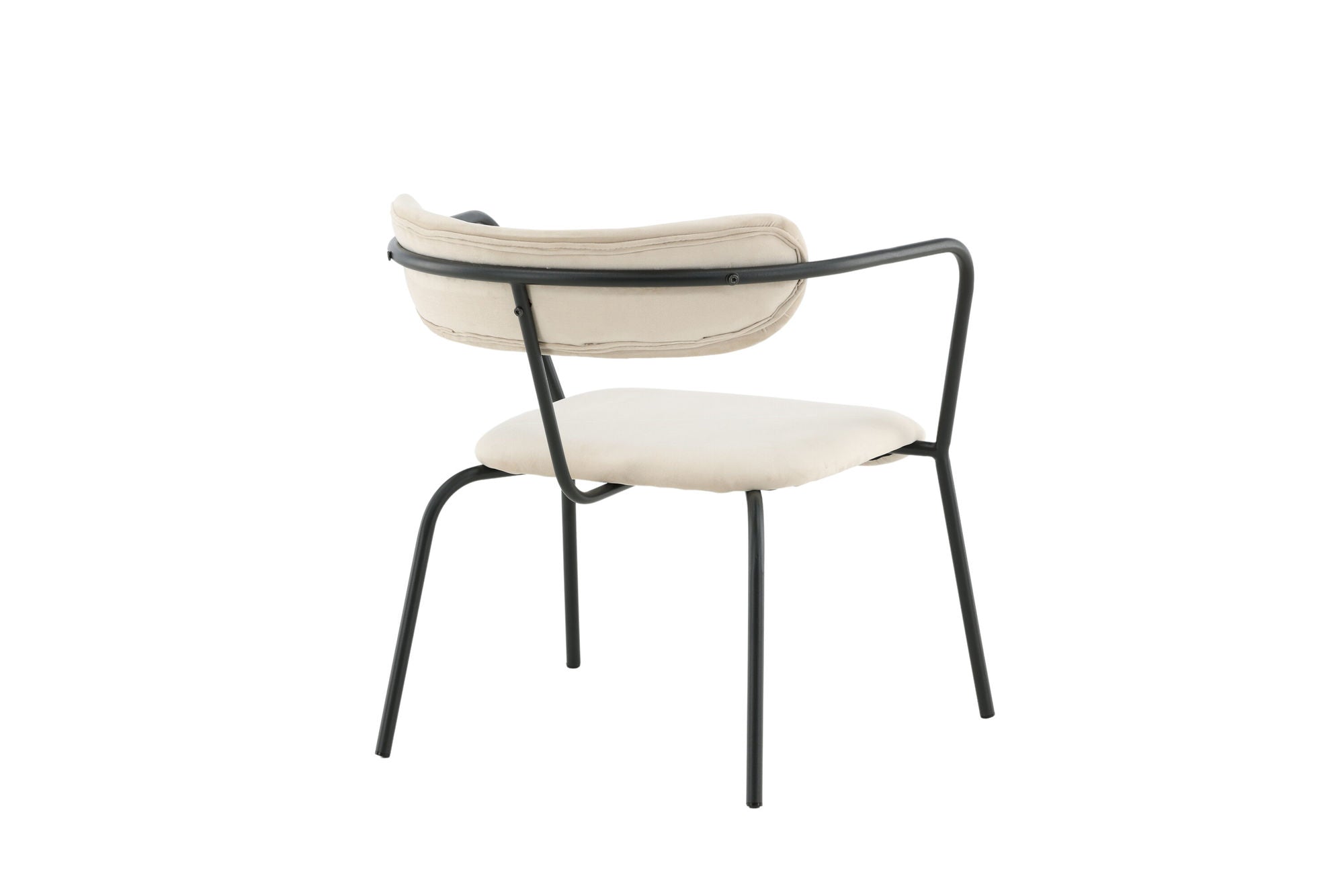 Dana Fåtölj Sammet, Beige
