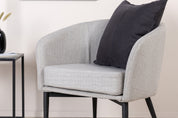 Fluffy Loungestol, Grå