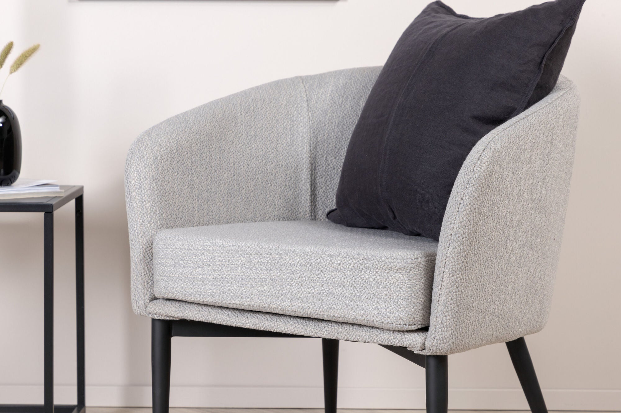 Fluffy Loungestol, Grå