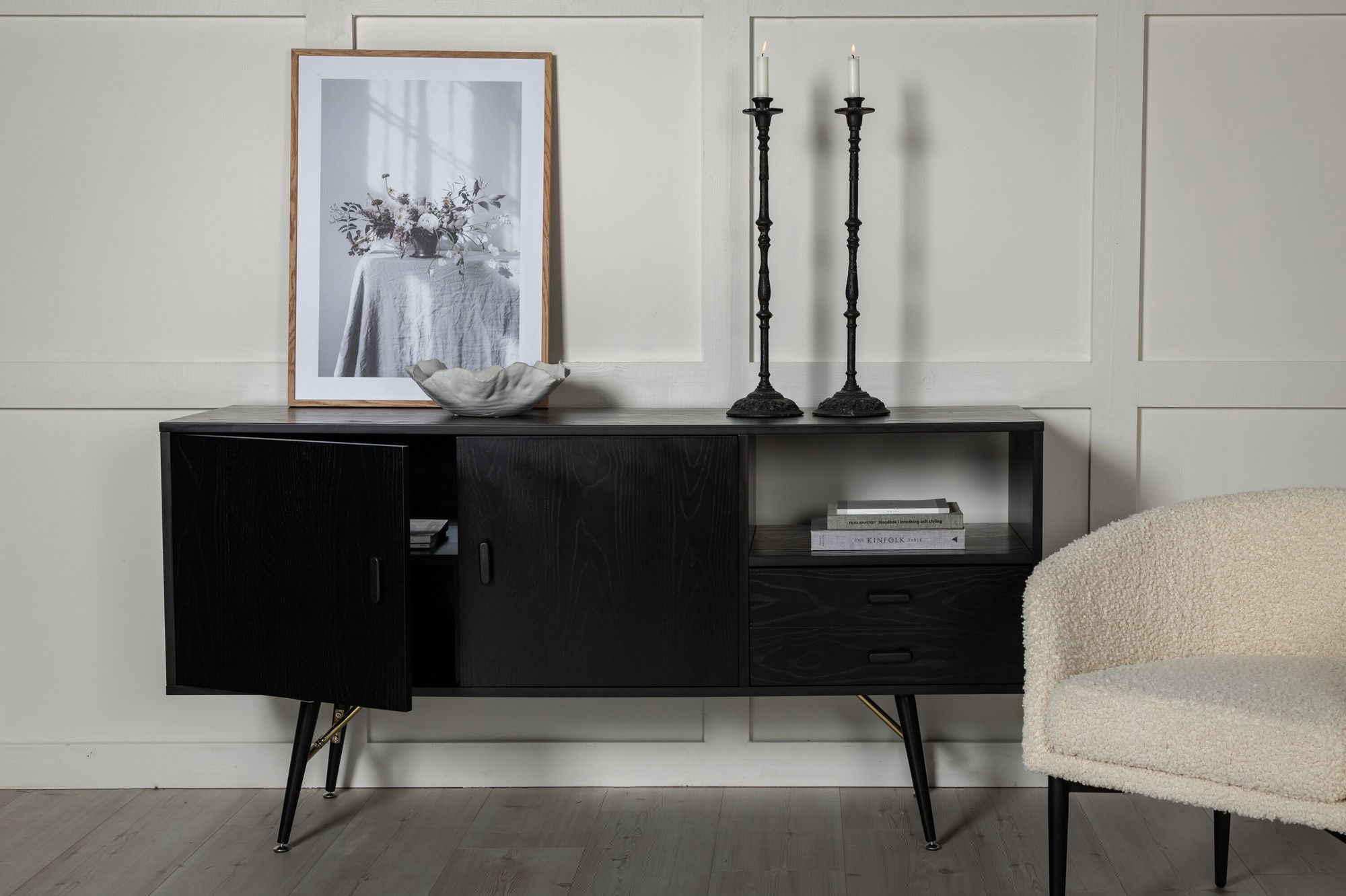 Grete Sideboard, Svart