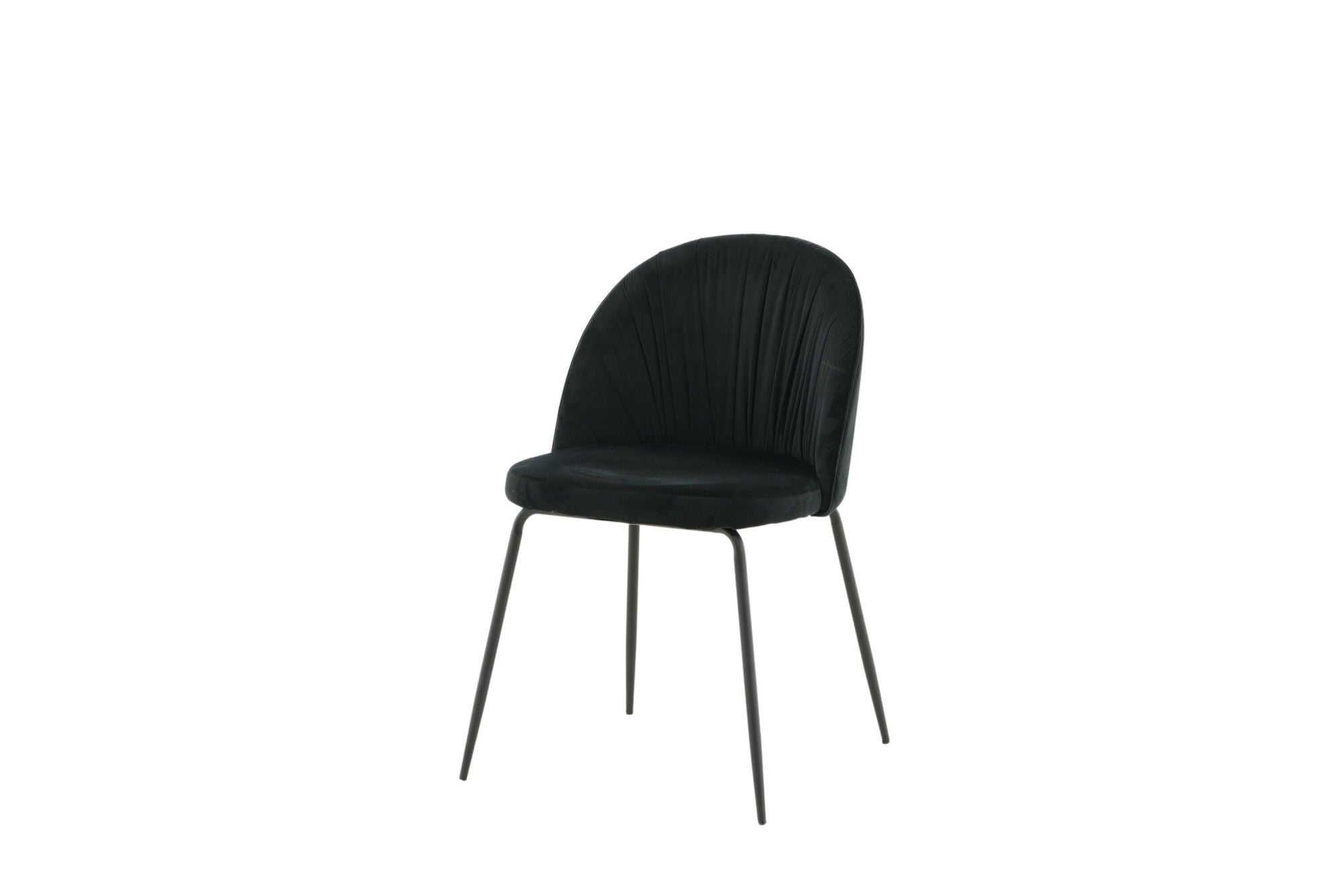 Wrinkles Matstol, Svart 2-Pack