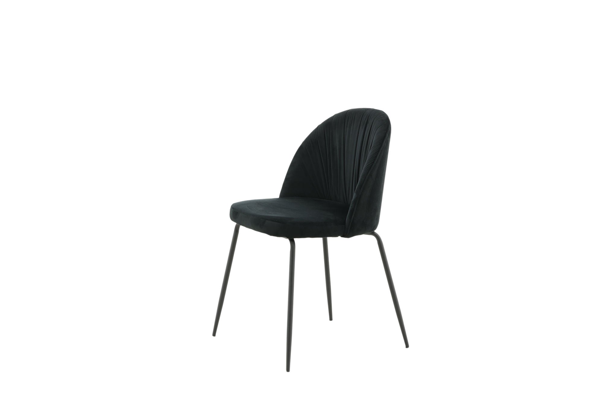 Wrinkles Matstol, Svart 2-Pack