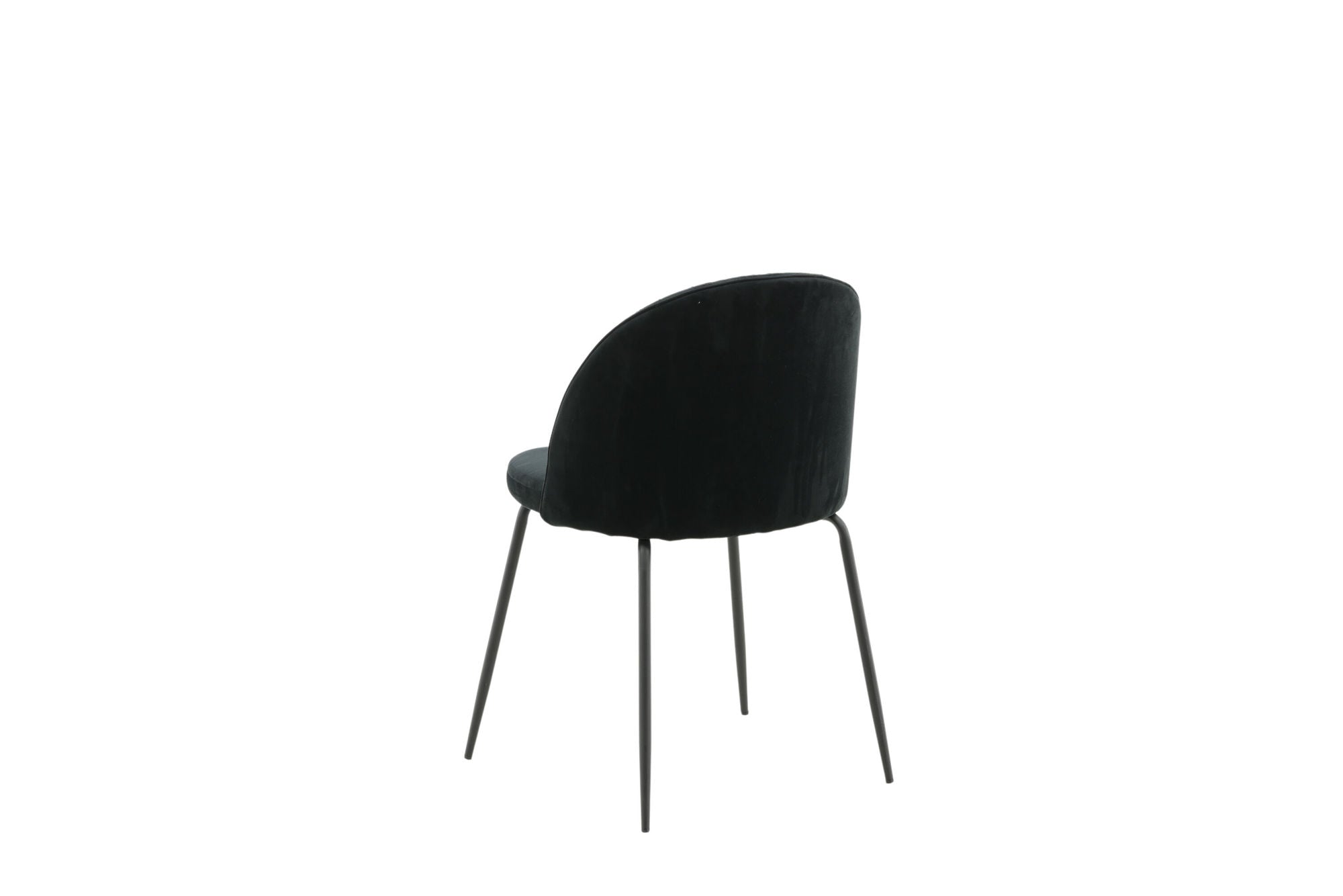 Wrinkles Matstol, Svart 2-Pack