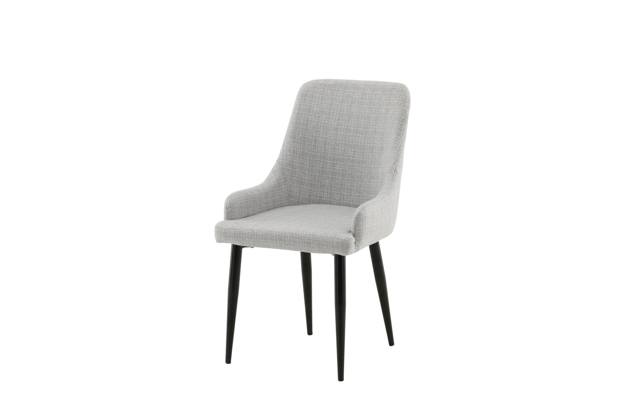 Plaza Matstol, Grå 2-Pack