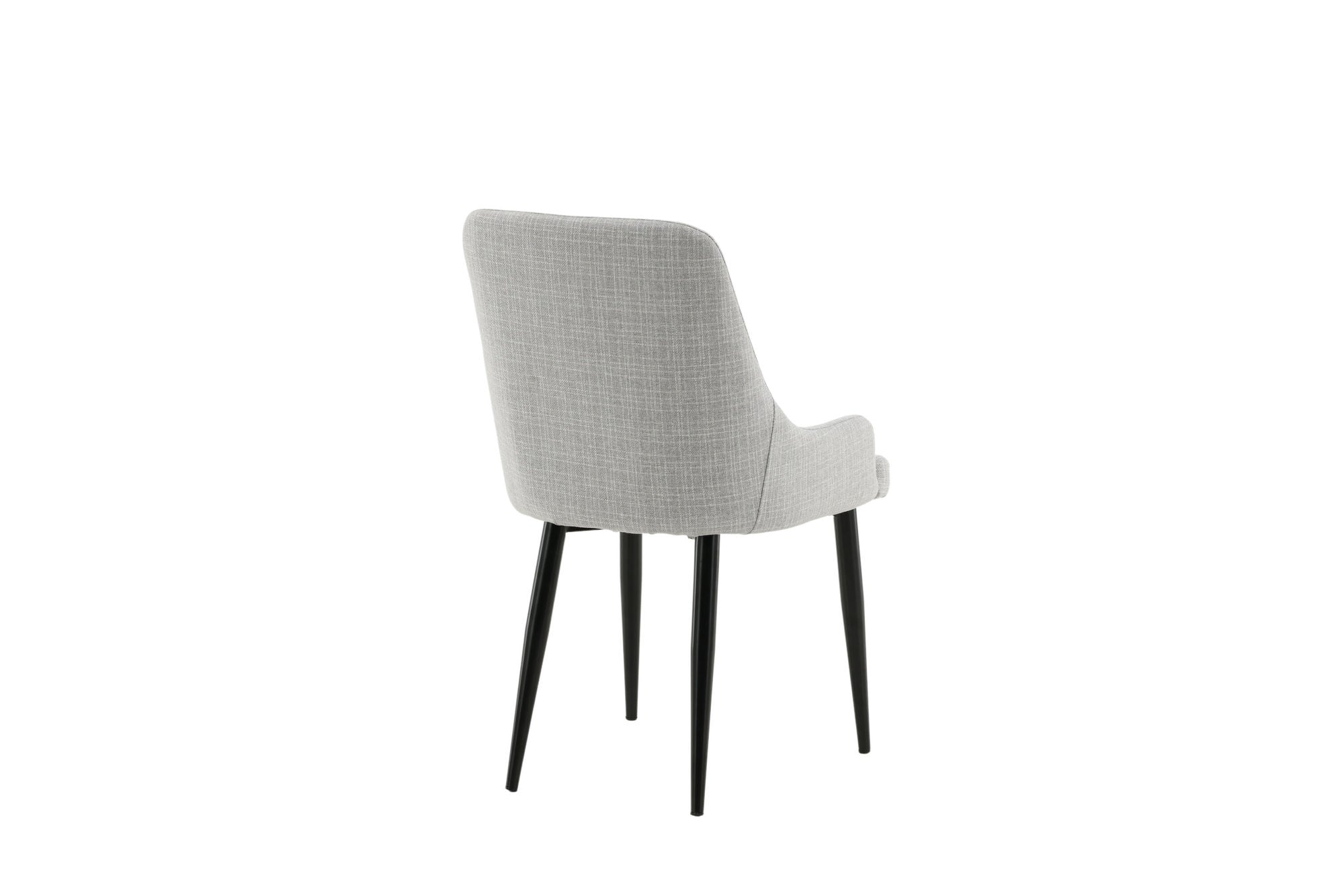 Plaza Matstol, Grå 2-Pack